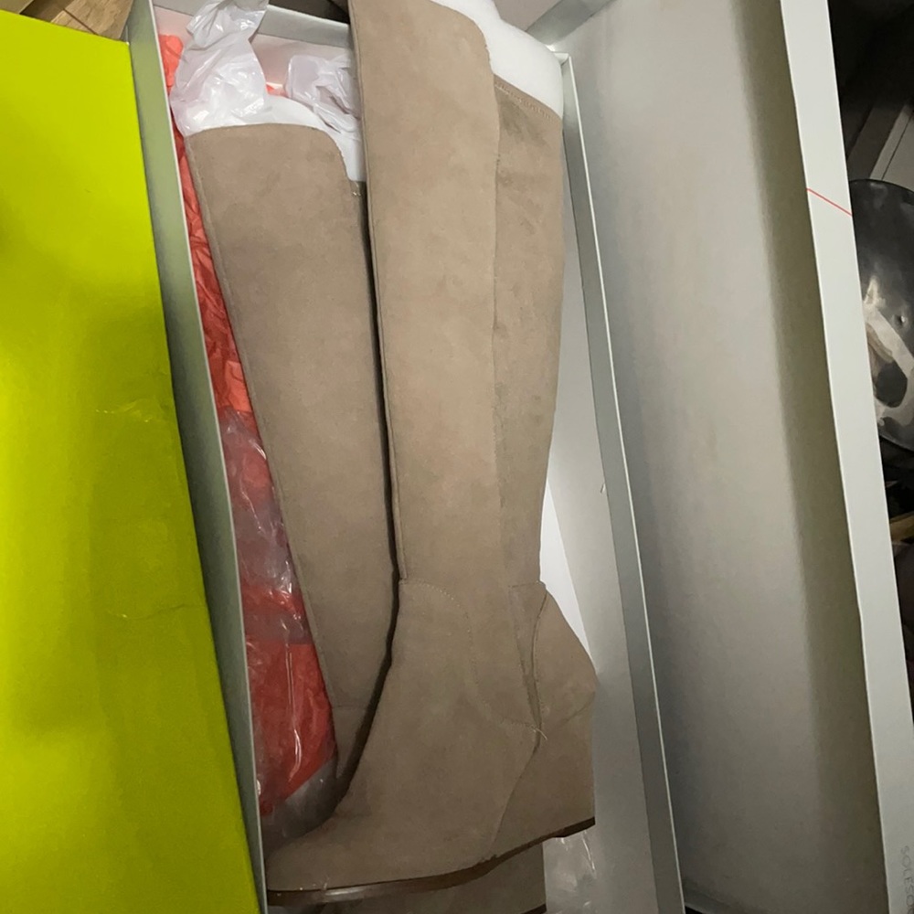 Sole Society suede boots